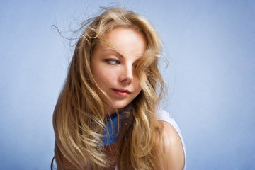 Fototapeta premium Beautiful young lady