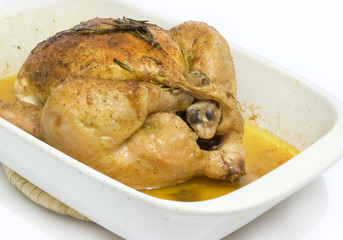 Roasted poultry