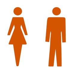 Orange Man and Woman