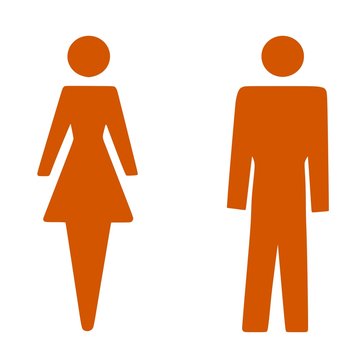 Orange Man and Woman