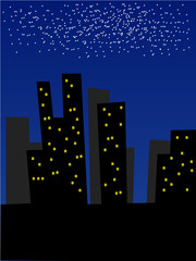 Night cityscape