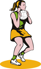 Netball player