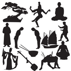"the east 1" vector silhouette