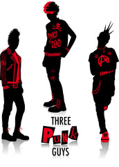 Punk silhouettes