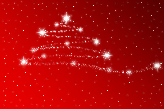 stelle natale rosso