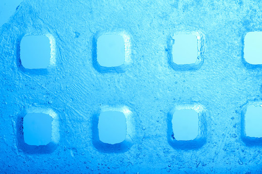 Windows in ice