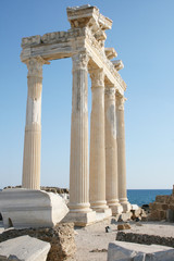 Turkey  ancient city Side. ruins