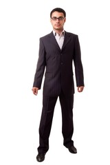 Fototapeta premium serious young businessman