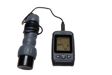 fish finder isolated on a white
