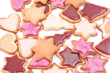 homemade decorated christmas ginger bread