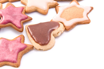 homemade decorated christmas ginger bread