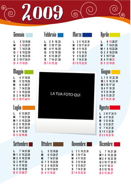 calendario 2009
