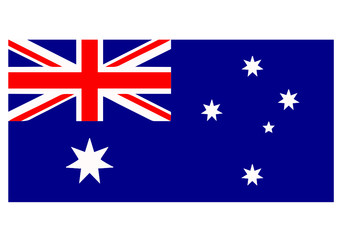 Australian flag vector