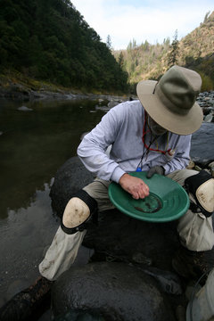 Prospector,miner,gold,panning