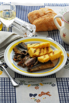 Missoltini grigliati - Agoni - Antipasti di pesce - Lombardia
