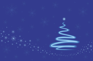 Winter abstract background