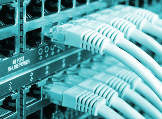 patch cords and network switch