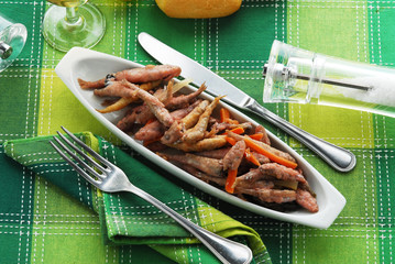 Latterini in carpione - Antipasti di pesce - Toscana