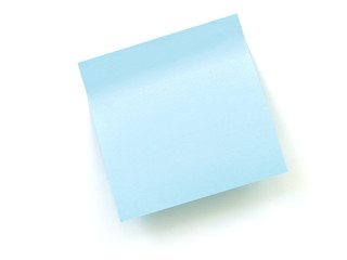 blue note pad