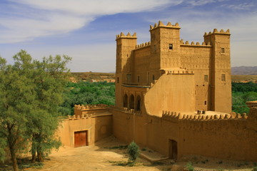 Kasbah in the Dades Valley, Morocco