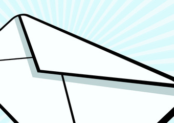Obraz premium Envelope background - Vector