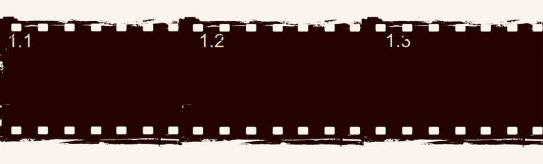 Grunge Film Frame - Vector