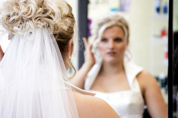 Naklejka premium Hochzeitsvorbereitungen