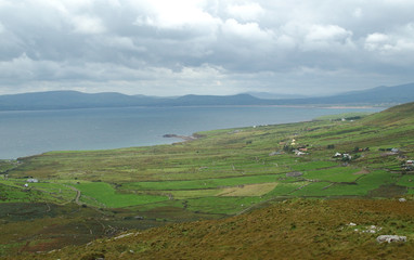 Fototapeta na wymiar kontrastować irlandzki krajobraz