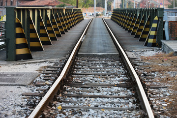 Fototapeta premium pont-rail