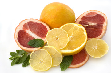 Fototapeta na wymiar colorful citrus