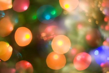 Obraz na płótnie Canvas Christmas lights