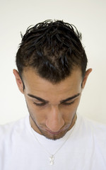 Obraz premium Gesenkter Blick
