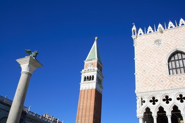 Fototapeta na wymiar Sehenswürdigkeiten in Venedig
