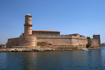 Marseille-18. Entrance to Marseille harbour