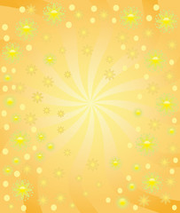 Summer flower background