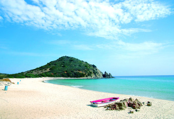 Einsamer Strand Costa Rei