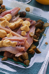 Aringa affumicata con la senape - Antipasto Emilia Romagna