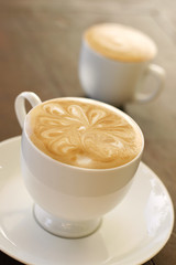Two cups of coffee
