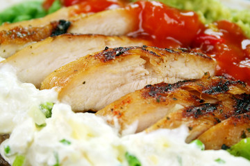 Sliced Chicken For Tortilla