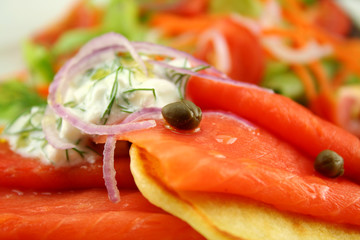 Smoked Trout With Capers