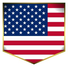 drapeau ecusson usa etats-unis flag