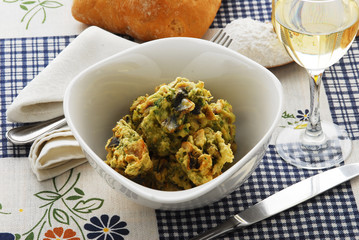 Polpettine di alici - Antipasti della gastronomia Toscana