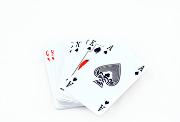 Obraz premium Pile of cards