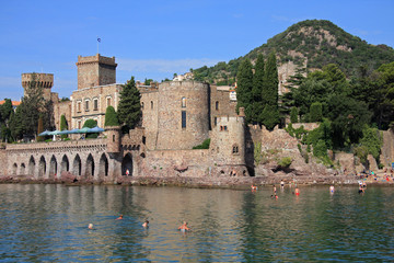 Le château de Théoule