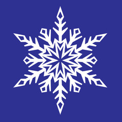 Snowflake. Vector.