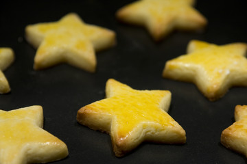 Weihnachtsgebäck (Mailänder, Sterne)