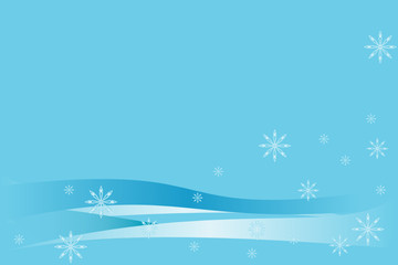 Fototapeta na wymiar Winter background, vector illustration,