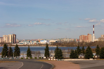Near to a mouth of Neva