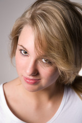Naklejka premium Cheeky blond