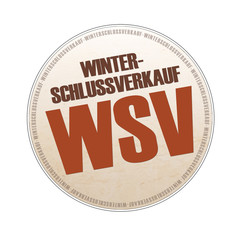 winterschlussverkauf WSV